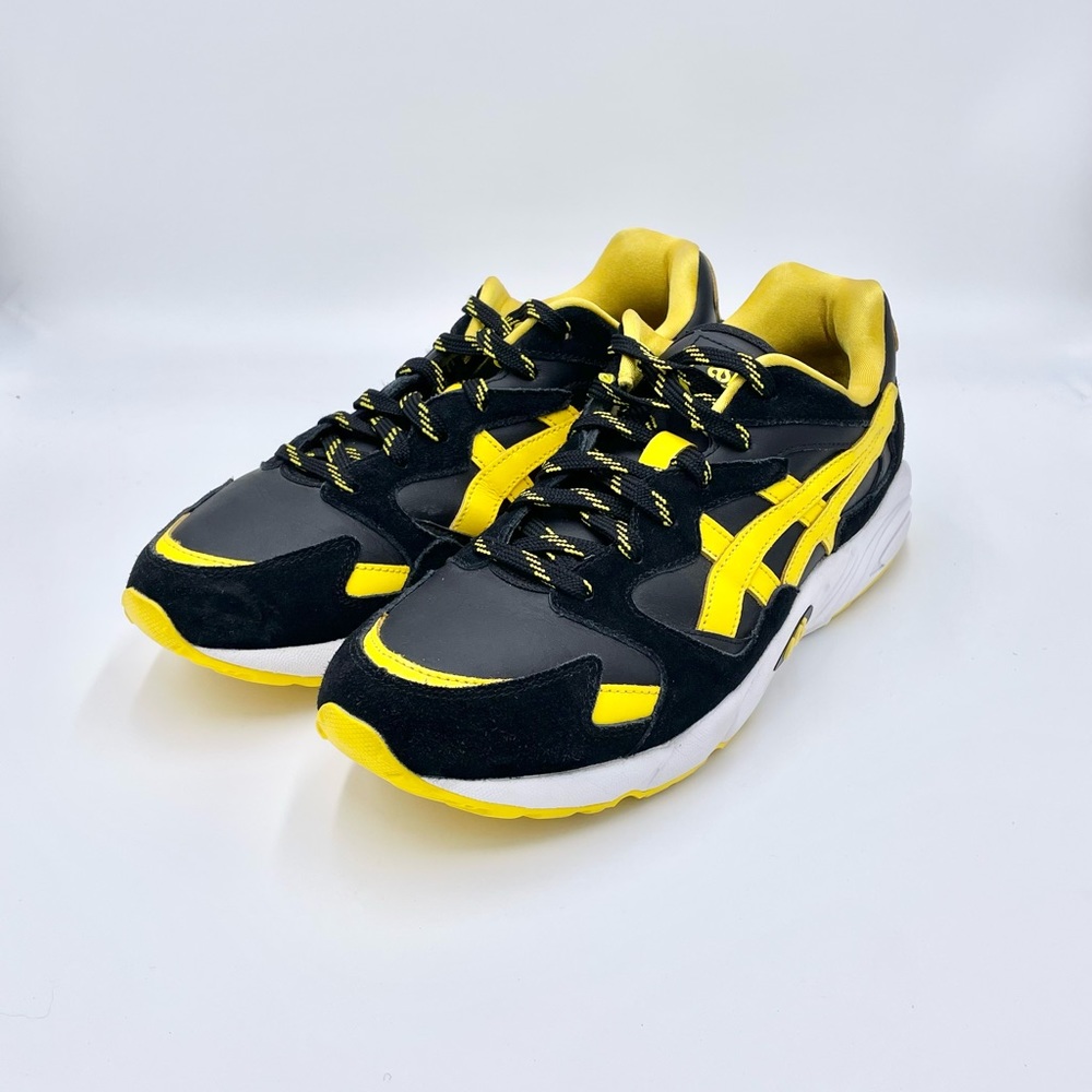 Asics Gel Diablo ‘Welcome To The Dojo’ Sun Logo Yellow Black Sneaker Men’s Sz 10 - Picture 4 of 11